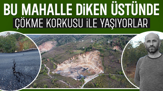 Bu mahalle çökme korkusu ile yaşıyor