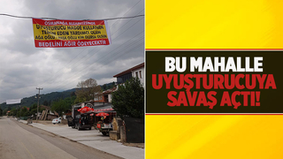 Bu mahallede uyuşturucu satan, kullanan yandı