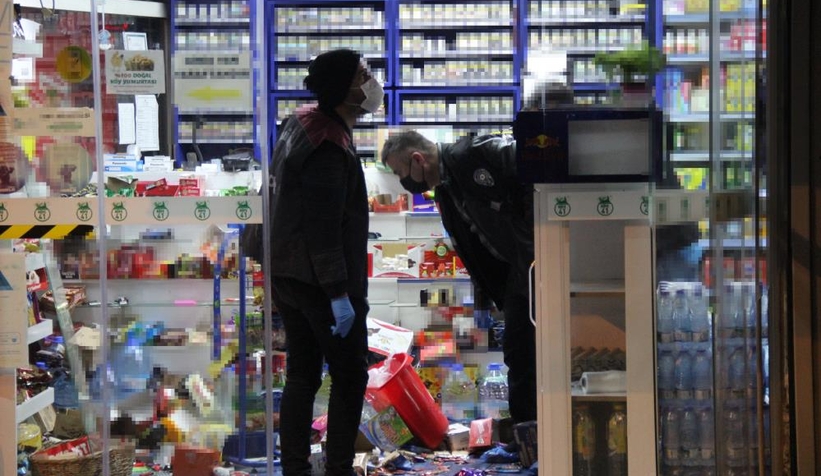 Büfede silahla vuruldu