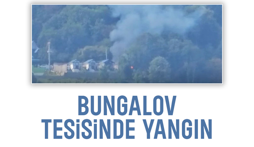 Bungalovda yangın