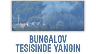 Bungalovda yangın