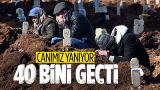 Büyük depremde acı bilanço 40 bini aştı