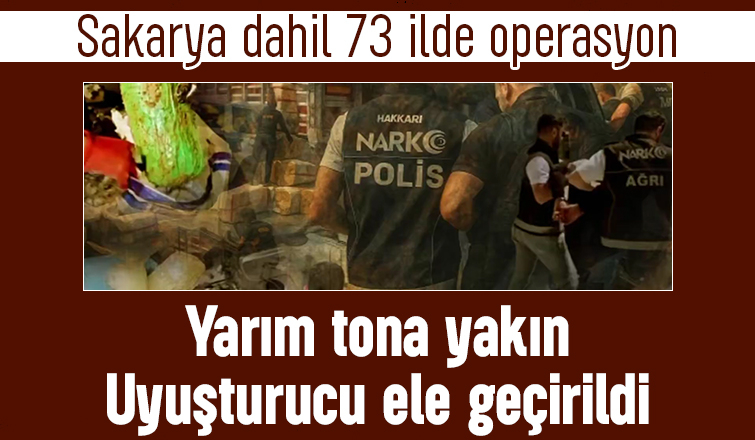 Büyük uyuşturucu operasyonu