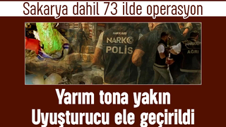 Büyük uyuşturucu operasyonu