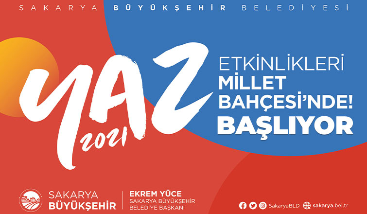 Büyükşehir 2021 Yaz Etkinlikleri başlıyor