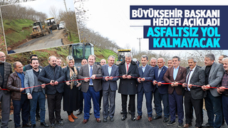 Büyükşehir 400 bin ton asfalt hedefini geride bıraktı