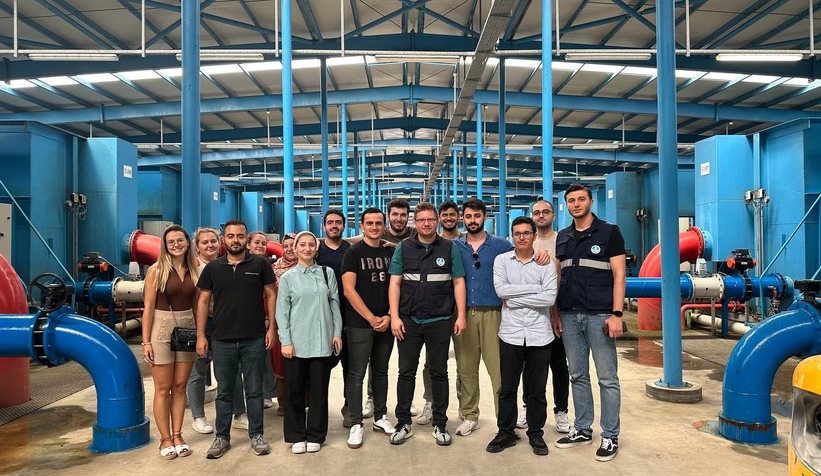 Büyükşehir arıtma tesisleri bu sefer tıp öğrencilerini ağırladı