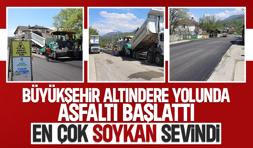 Büyükşehir asfalt sezonunu Akyazı’da açtı