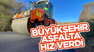 Büyükşehir asfalta hız verdi