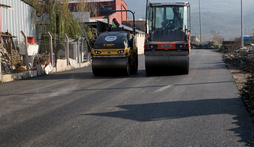 Büyükşehir asfaltta vites yükseltti