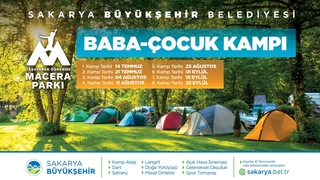 Büyükşehir Baba-Çocuk kampları başlıyor