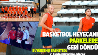 Büyükşehir Basketbol antrenmanlara başladı