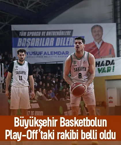 Büyükşehir Basketbolun Play-Off’taki rakibi belli oldu