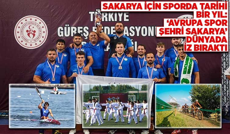 Büyükşehir Belediyesi, sporda tarihe yazılacak bir yıl geçirdi. 