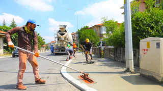 Büyükşehir, Beşköprü Caddesi’ni karış karış işliyor