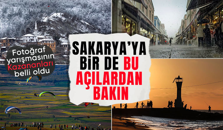 Büyükşehir büyüleyici Sakarya karelerinden kazananları açıkladı