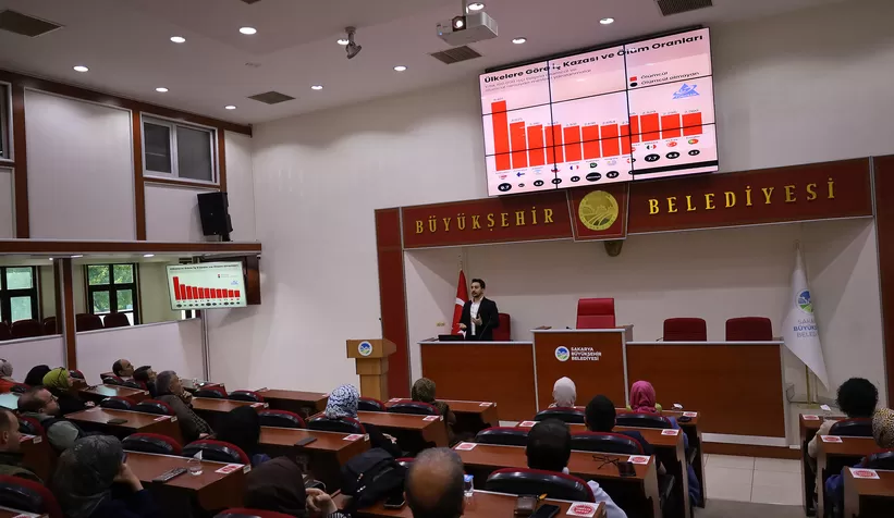 Büyükşehir çalışanlarına iş sağlığı ve güvenliği eğitimi