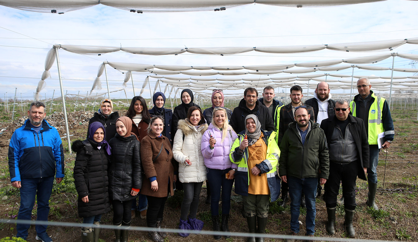 Büyükşehir çalışanlarına tarımsal eğitim