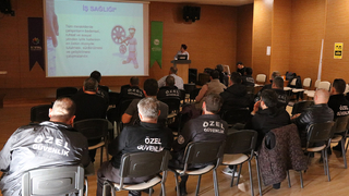 Büyükşehir çalışanlarına temel iş sağlığı ve güvenliği eğitimi