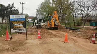 Büyükşehir'den Akyazı'da alt yapı çalışması