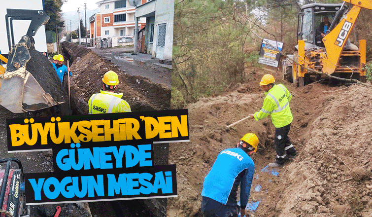 Büyükşehir'den Geyve'ye alt yapı yatırımı