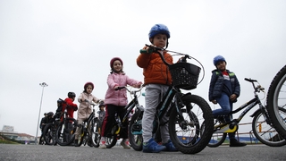 Büyükşehir'den Öğrencilere bisiklet eğitimi verildi