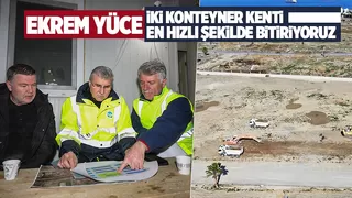 Büyükşehir depremzedeler için  gece-gündüz mesaide