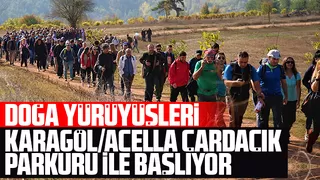 Büyükşehir doğa yürüyüşleri başlıyor