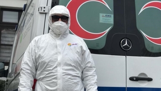 Büyükşehir ekipleri temaslı vatandaşları sınava ulaştırdı