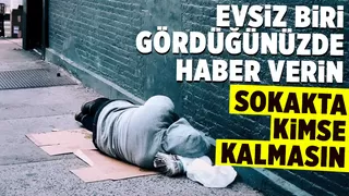 Büyükşehir evsizlere yardım eli uzatıyor