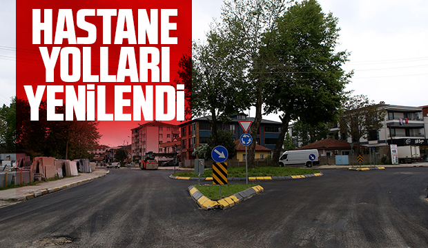 Büyükşehir hastaneye giden tüm güzergahlara dokundu