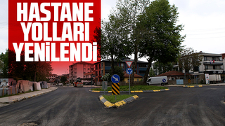 Büyükşehir hastaneye giden tüm güzergahlara dokundu