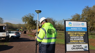 Büyükşehir Hendek’te altyapı çalışmalarını sürdürüyor