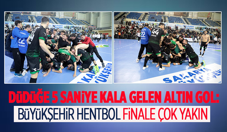 Büyükşehir Hentbol büyük finale çok yakın