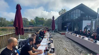 Büyükşehir hentbol zorlu maç öncesi moral depoladı