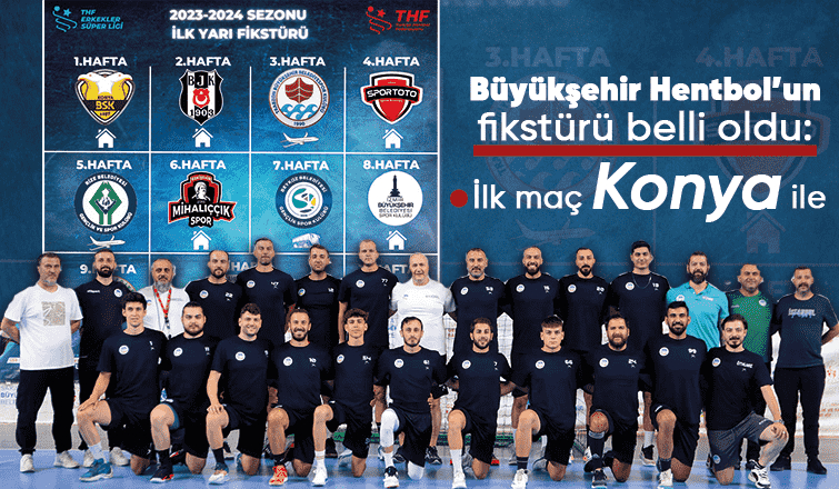 Büyükşehir Hentbol’un fikstürü belli oldu