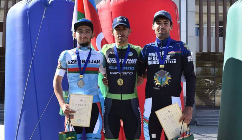 Büyükşehir'in pedalı Azerbaycan'da şampiyon oldu