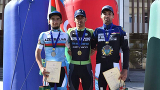 Büyükşehir'in pedalı Azerbaycan'da şampiyon oldu