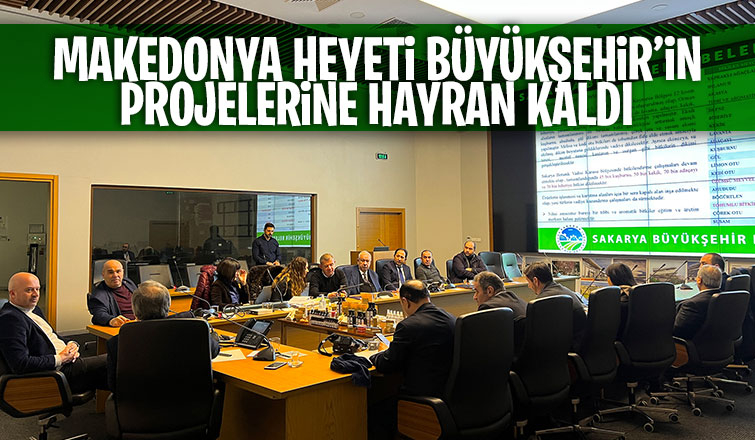 Büyükşehir'in projelerine hayran kaldılar