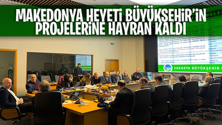 Büyükşehir'in projelerine hayran kaldılar
