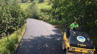 Büyükşehir Kamışlı’da asfalt çalışmalarına başladı