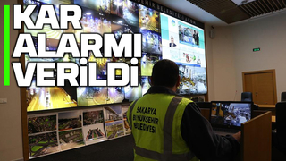 Büyükşehir karla mücadele ekipleri 24 saat nöbette