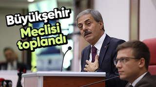 Büyükşehir Kasım Meclisi toplandı