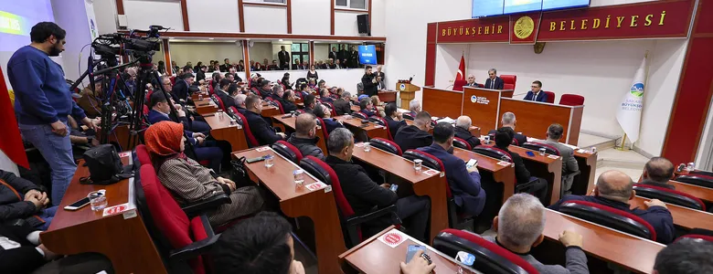 Büyükşehir meclisi 61 gündemle toplanıyor