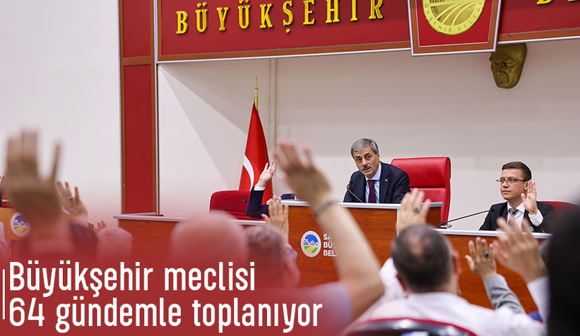 Büyükşehir meclisi toplanıyor