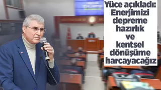 Büyükşehir meclisinde iki önemli açıklama