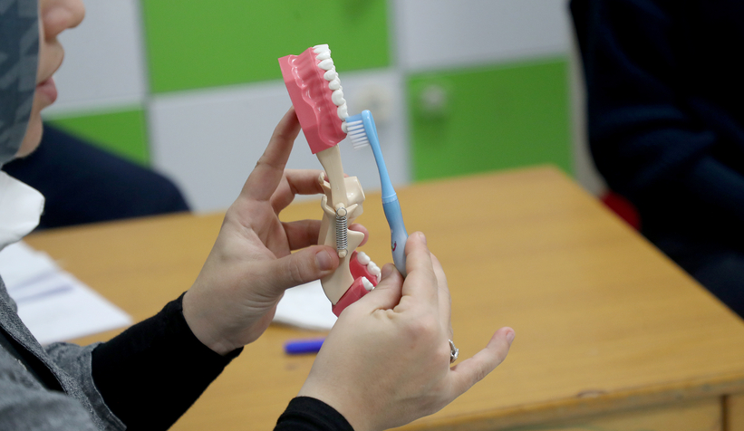 Büyükşehir miniklere ağız ve diş sağlığının önemini anlattı