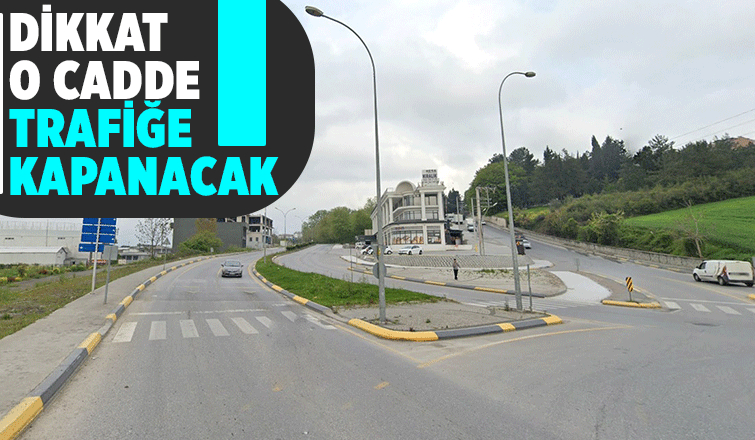 Büyükşehir o arter için sürücüleri uyardı