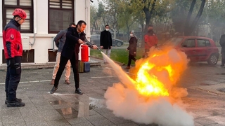 Büyükşehir personellerine acil durum eğitimi verildi