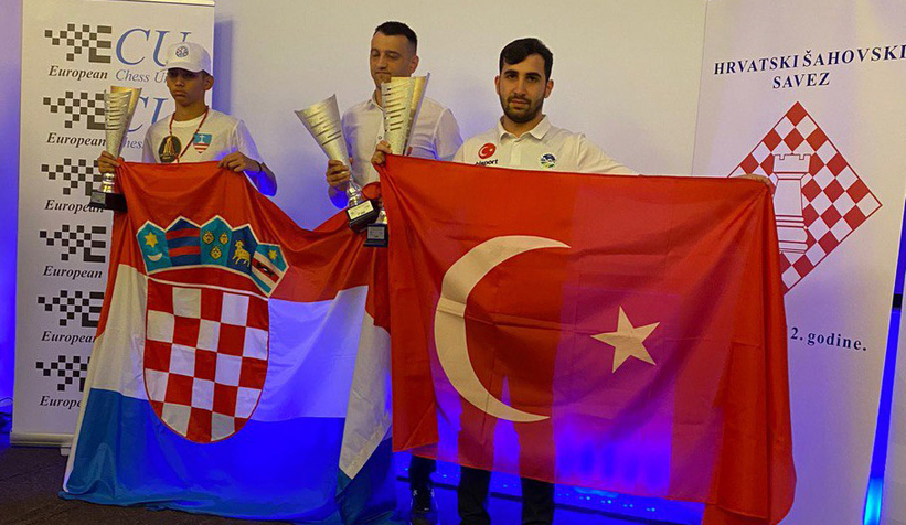 Büyükşehir satranç sporcusu Avrupa Şampiyonu oldu